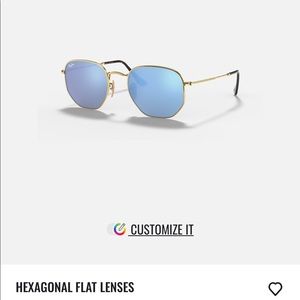 Ray-Ban Hexagonal Flat Lenses